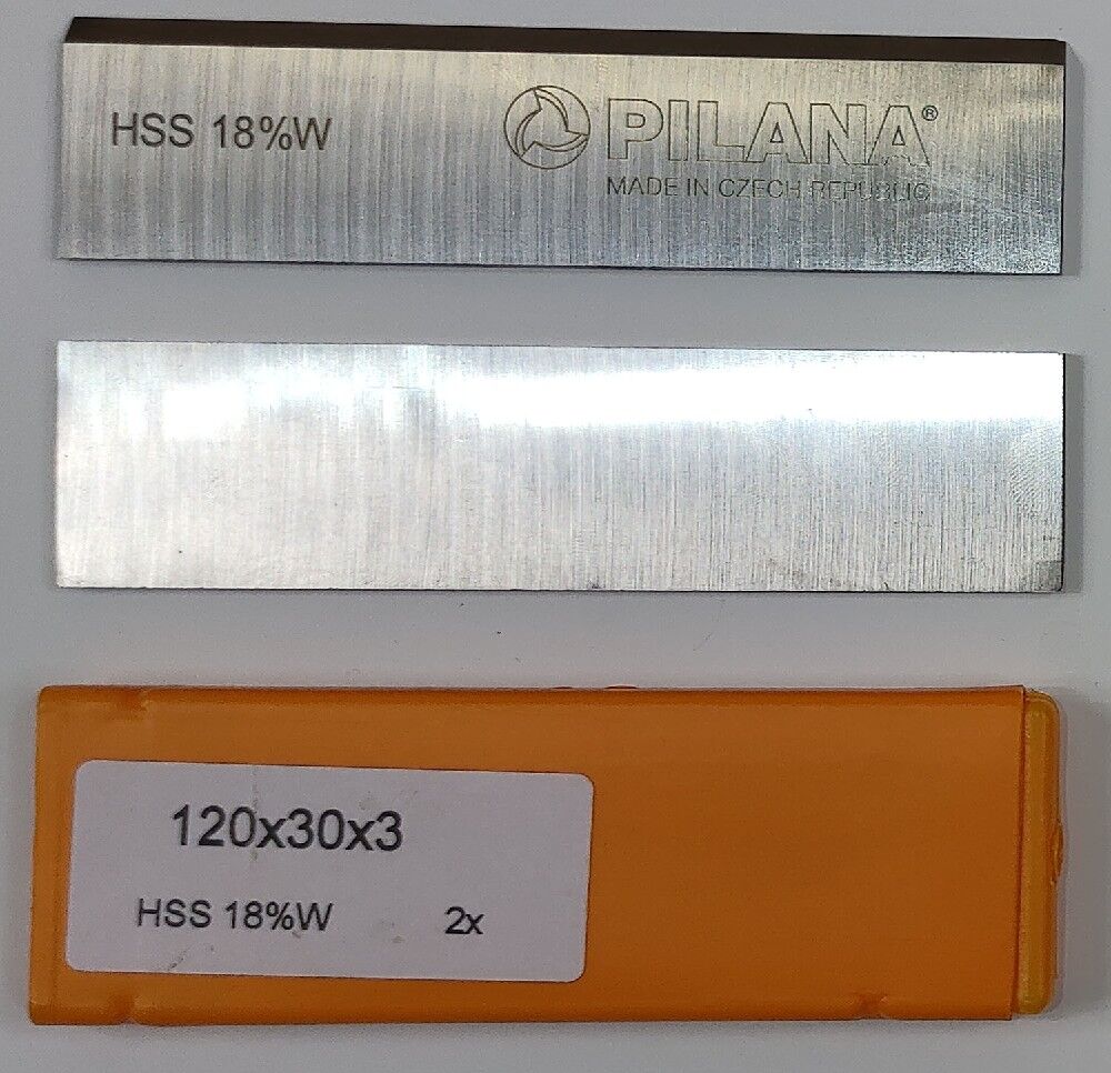 Нож строгальный "Pilana" HSS W18% 120х30х3 Чехия