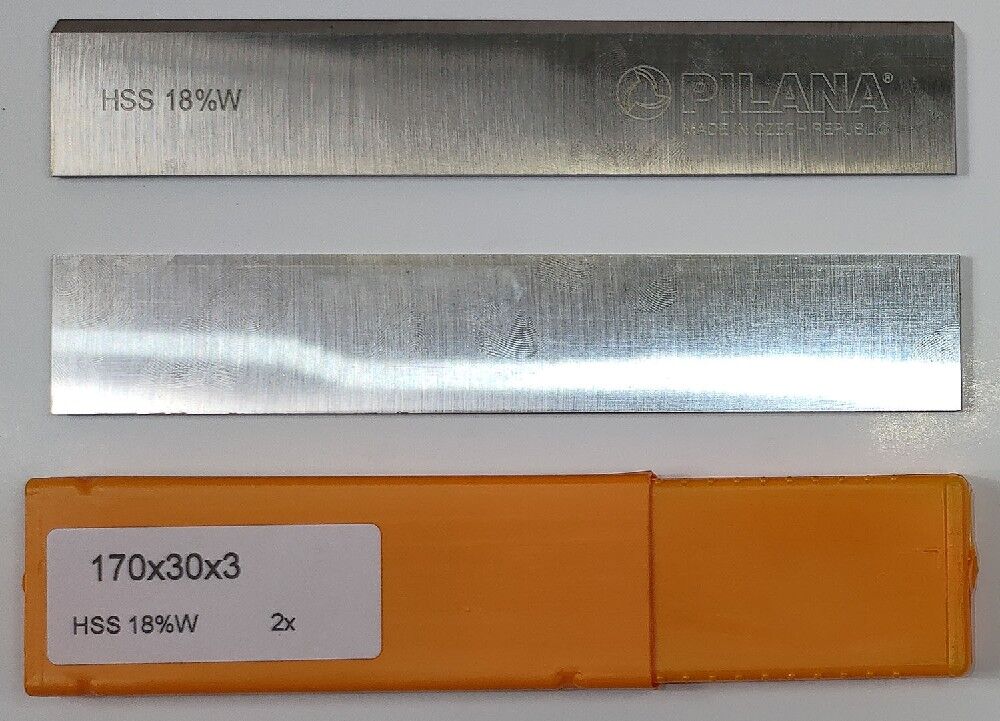 Нож строгальный "Pilana" HSS W18% 170х30х3 Чехия 1