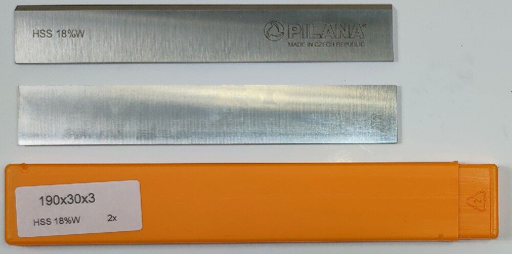 Нож строгальный "Pilana" HSS W18% 190х30х3 Чехия