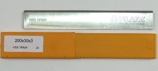 Нож строгальный "Pilana" HSS W18% 200х30х3 Чехия #1