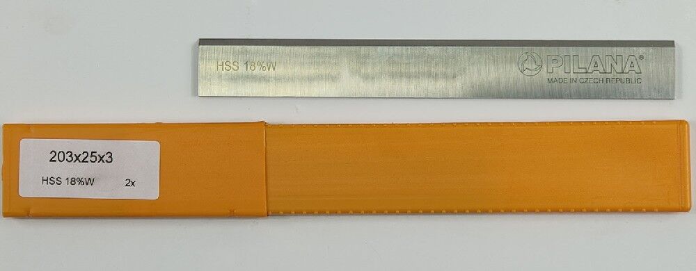 Нож строгальный "Pilana" HSS W18% 205х25х3 Чехия