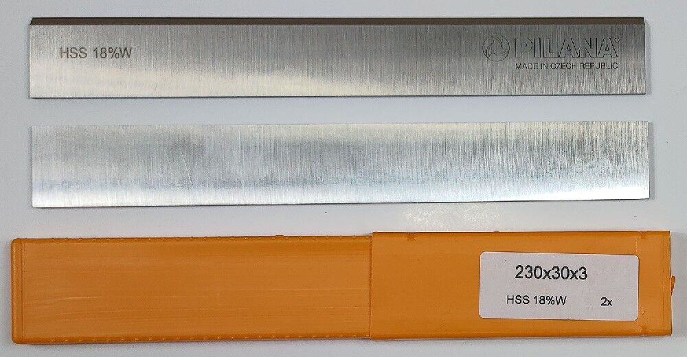 Нож строгальный "Pilana" HSS W18% 230х30х3 Чехия