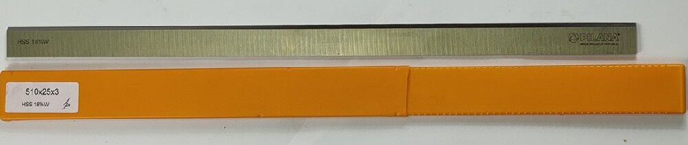 Нож строгальный "Pilana" HSS W18% 510х25х3 Чехия