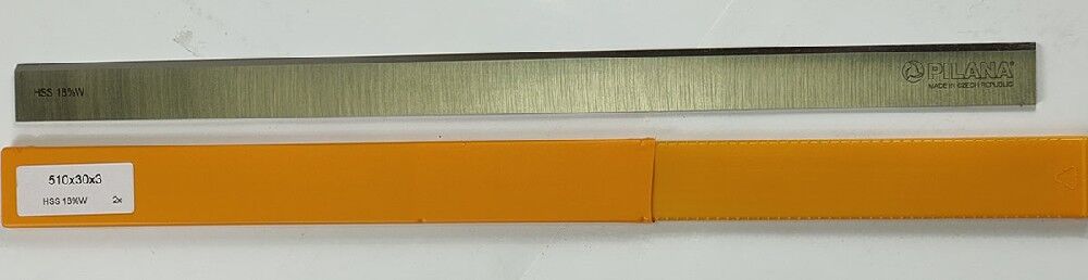 Нож строгальный "Pilana" HSS W18% 510х30х3 Чехия