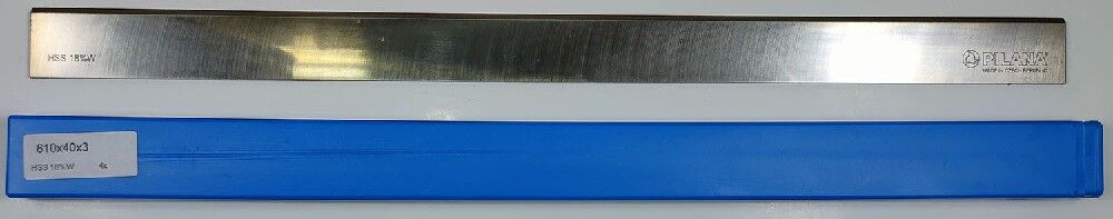 Нож строгальный "Pilana" HSS W18% 610х40х3 Чехия