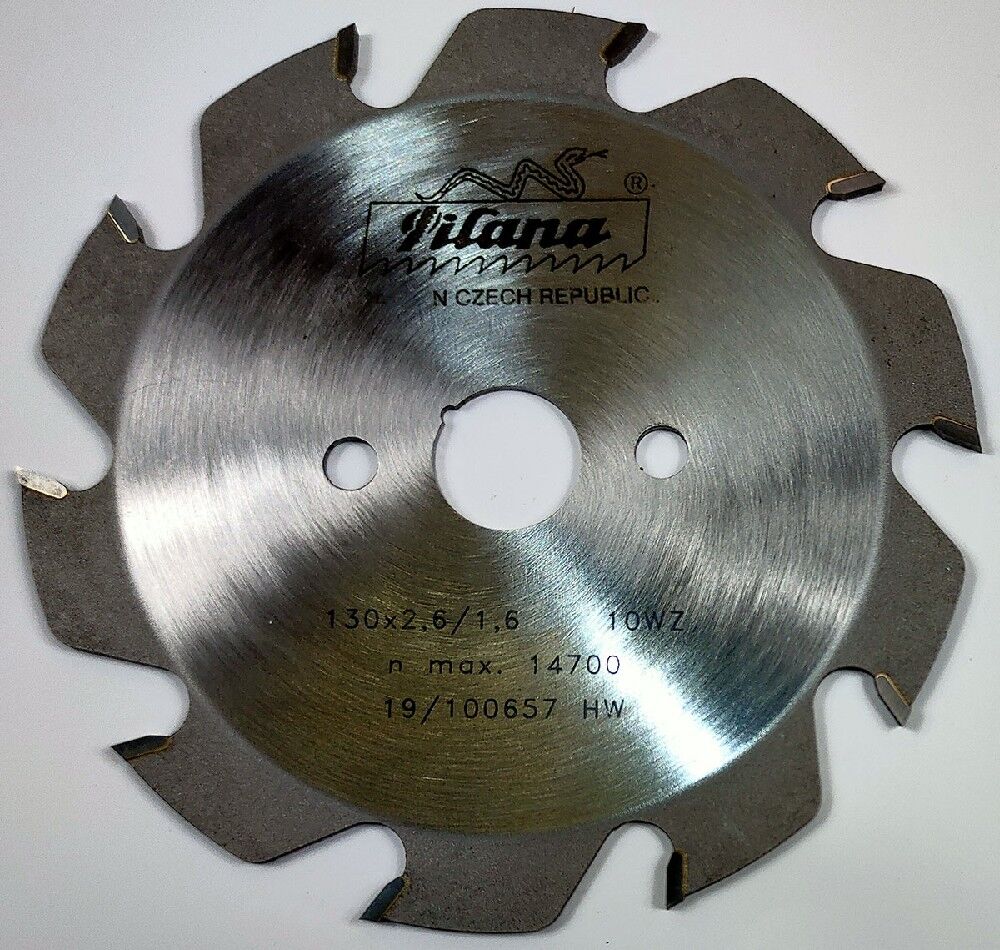 Пила дисковая Pilana 130x2.6/1.6x20 z10 91 WZ для ручных электропил Чехия