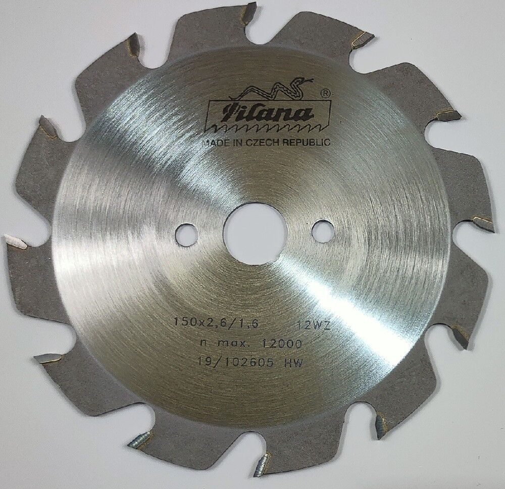 Пила дисковая Pilana 150x2.6/1.6x20 z12 91 WZ для ручных электропил Чехия