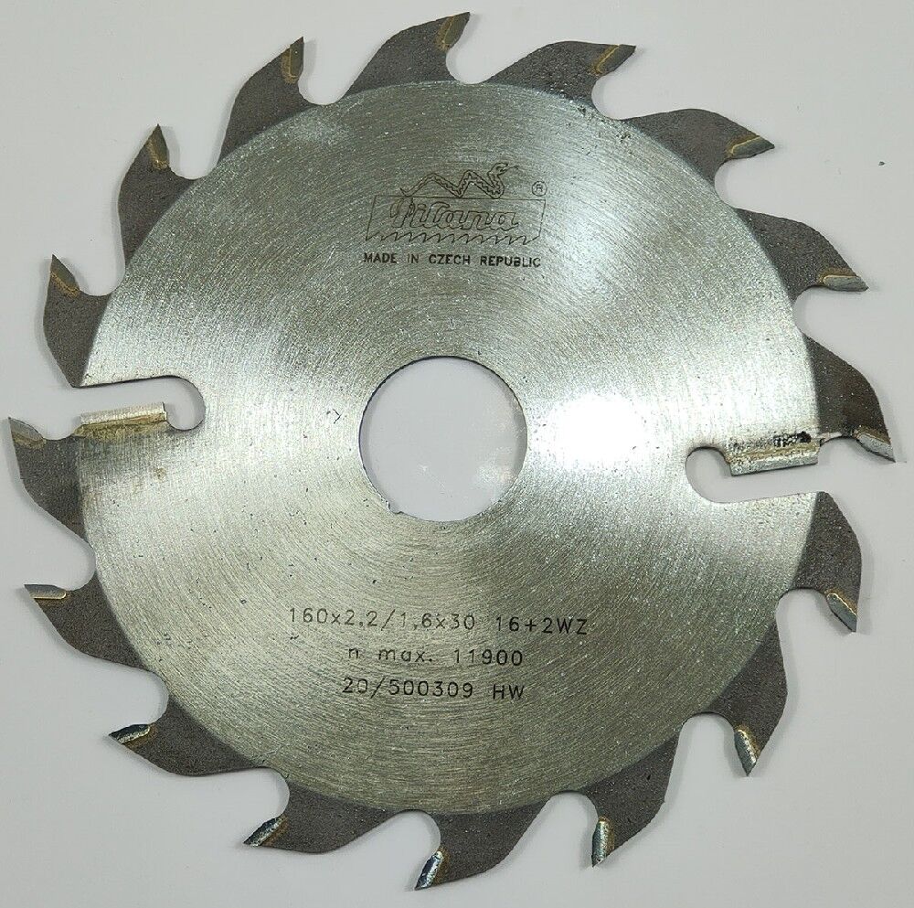 Пила дисковая Pilana 160x2.2/1.6x30 z16+2 94 WZ с подрезными ножами Чехия