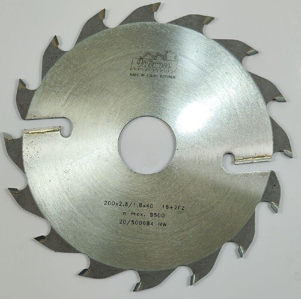 Пила дисковая Pilana 200x2.8/1.8x40 z16+2 94 FZ с подрезными ножами Чехия