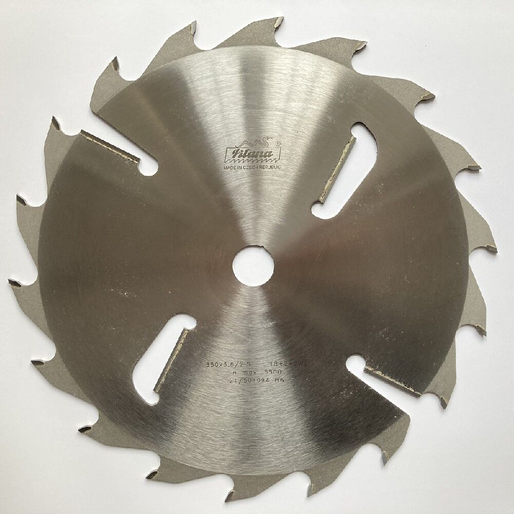 Пила дисковая Pilana 350x3.6/2.5x30 z18+4 94.1 WZ-TOS с подрезными ножами Чехия