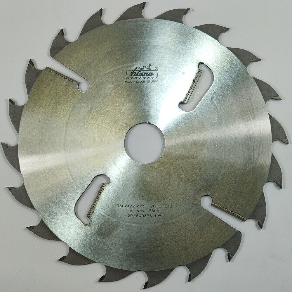 Пила дисковая Pilana 350x4.0/2.8x50 z20+4 94.1 FZ-MASSIVE с подрезными ножами Чехия