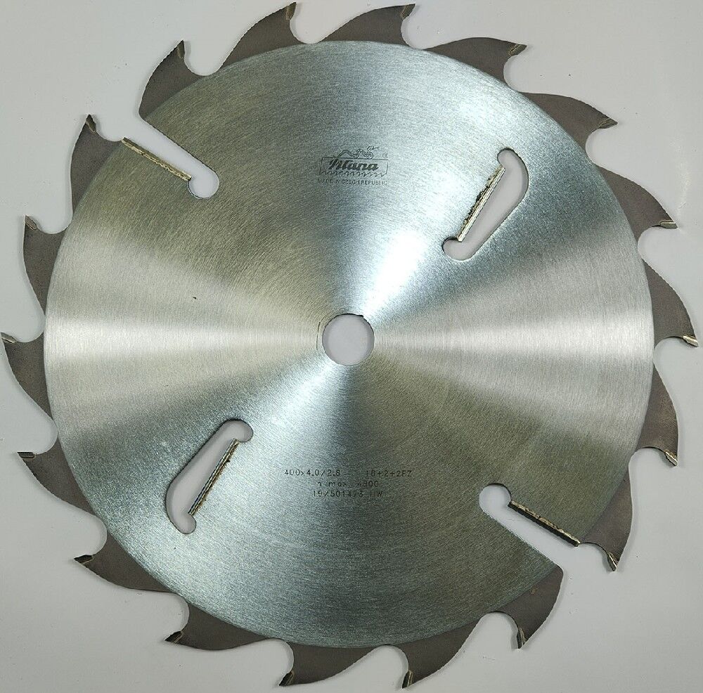 Пила дисковая Pilana 400x4.0/2.8x30 z18+4 94.1 FZ с подрезными ножами Чехия