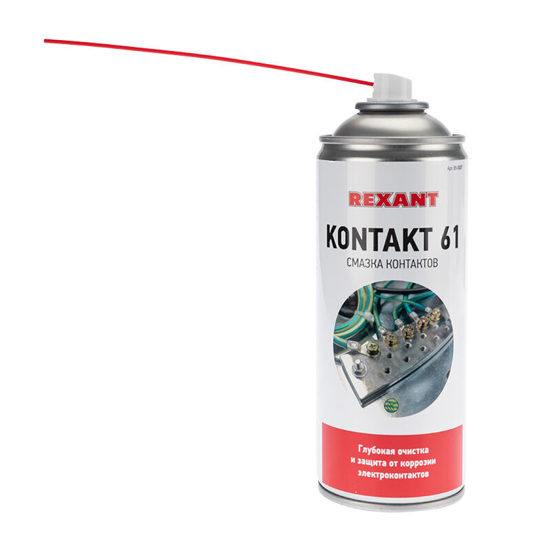 Смазка контактов KONTAKT 61, 400 мл, аэрозоль "Rexant" 3