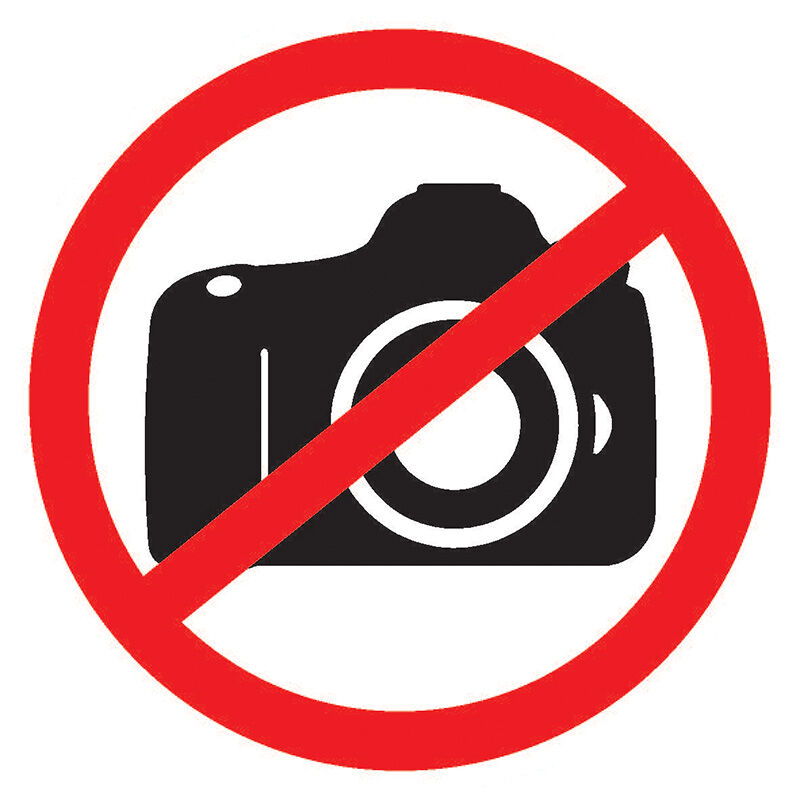 Табличка ПВХ запрещающий знак "Фотосъемка запрещена" 150х150 мм "Rexant" 1