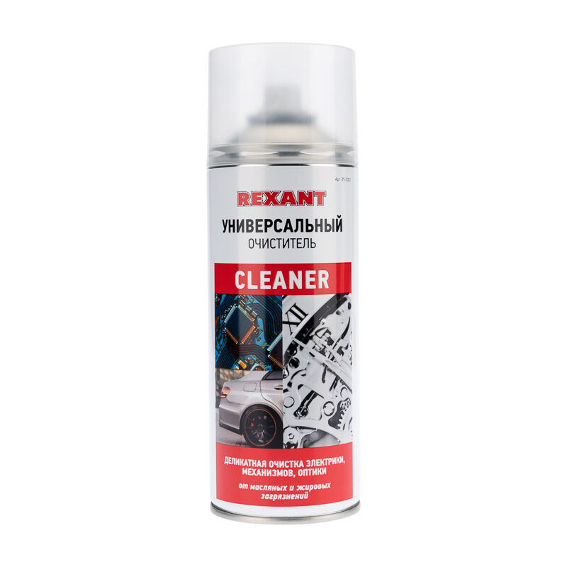 Очиститель универсальный CLEANER, 400 мл, аэрозоль "Rexant" 1