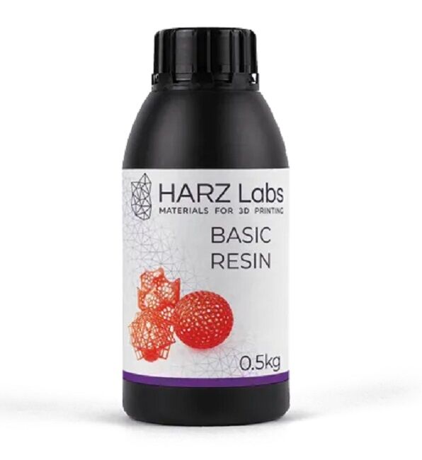 HARZ Фотополимер Labs Basic Resin, красный (500 г)