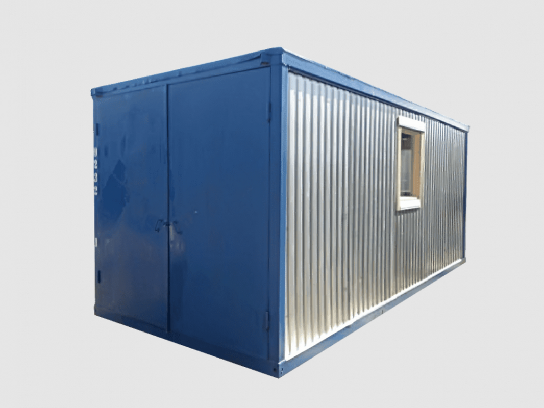 Блок-контейнер 2.4х3.5 м, для размещения ДГУ, металлический
