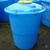 Накопительная емкость пластиковая для водоснабжения 500 литров универсальная круглая с крышкой #5