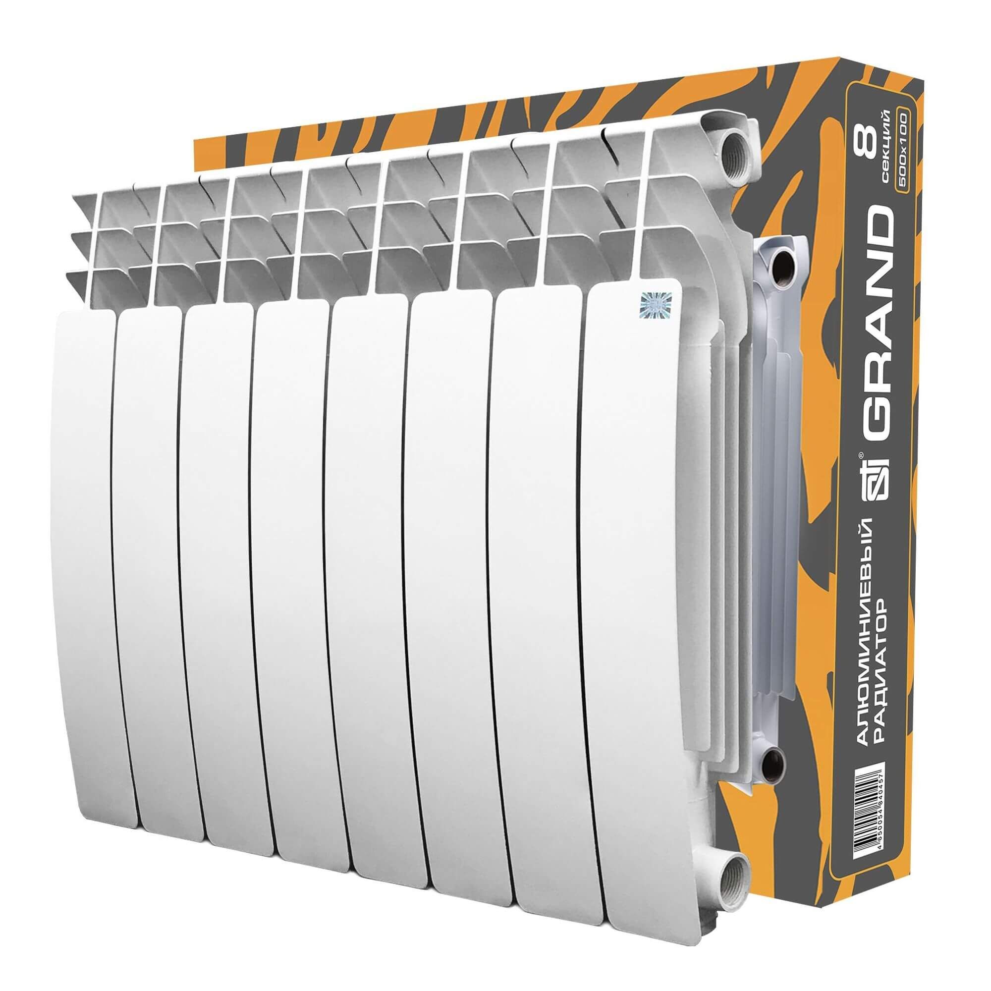Алюминиевый радиатор STI GRAND 500/100 8 сек. 1