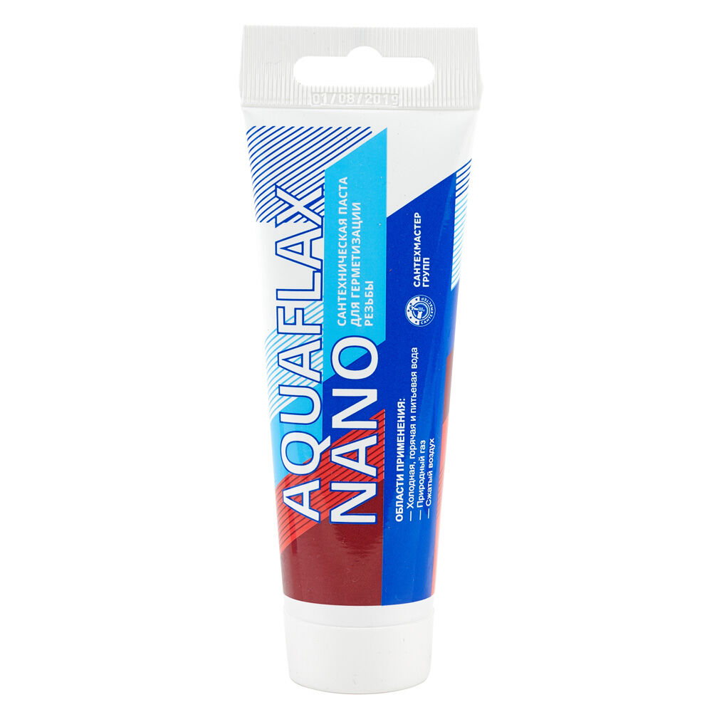 Паста уплотнительная Aquaflax Nano, тюбик 80г. 1