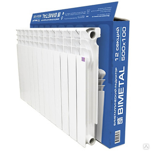Биметаллический радиатор STI Bimetal 500/100 12 сек. #1