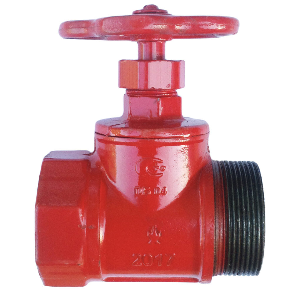 Клапан пожарный чугун прямой DN50 PN16 ВР/НР (класс гермет. А) 1