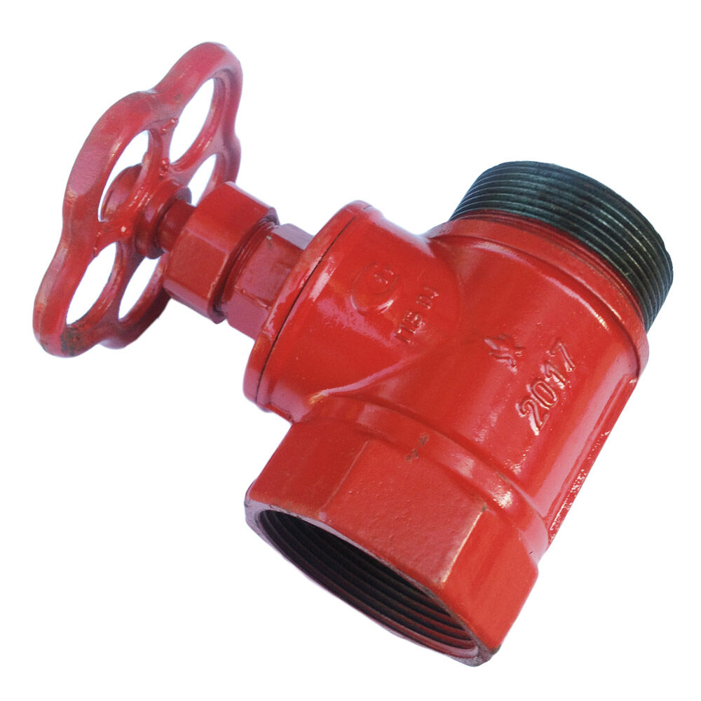 Клапан пожарный чугун прямой DN50 PN16 ВР/НР (класс гермет. А) 2