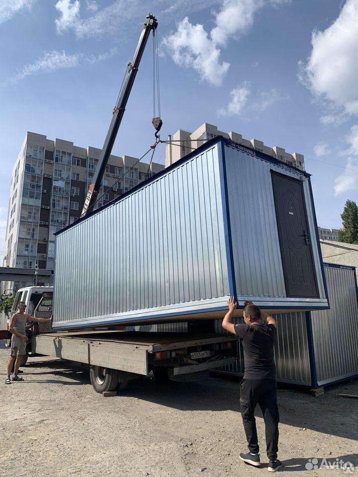 Бытовка 2.4х6х2.5 м профлист с одним ПВХ окном купить в Ростове-на-Дону ...