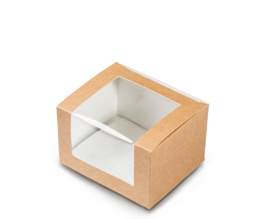 Коробка Square Cut Sandwich Box 125x100x70 мм