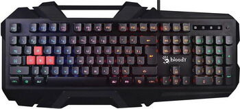 Клавиатура игровая проводная A4Tech Bloody B150N черный