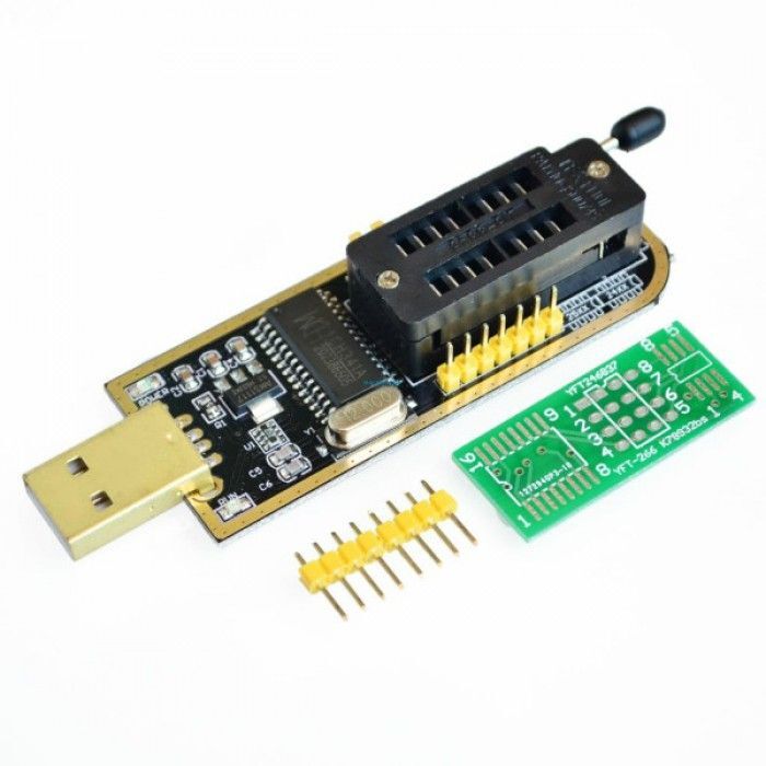 USB программатор CH341A (FLASH EEPROM 24-25 серий)