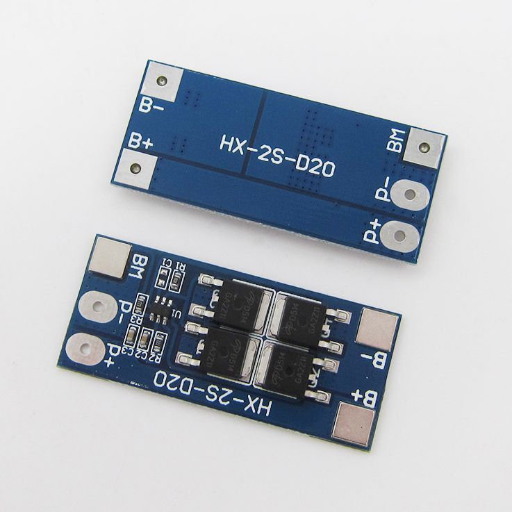 Контроллер заряда-разряда для Li-ion аккумуляторов, 2 ячейки, до 20A HX-2SD20 1
