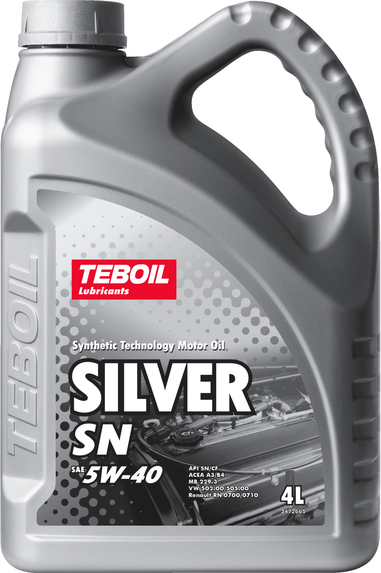 Масло моторное Teboil Silver SN 5W-40 (4 л)