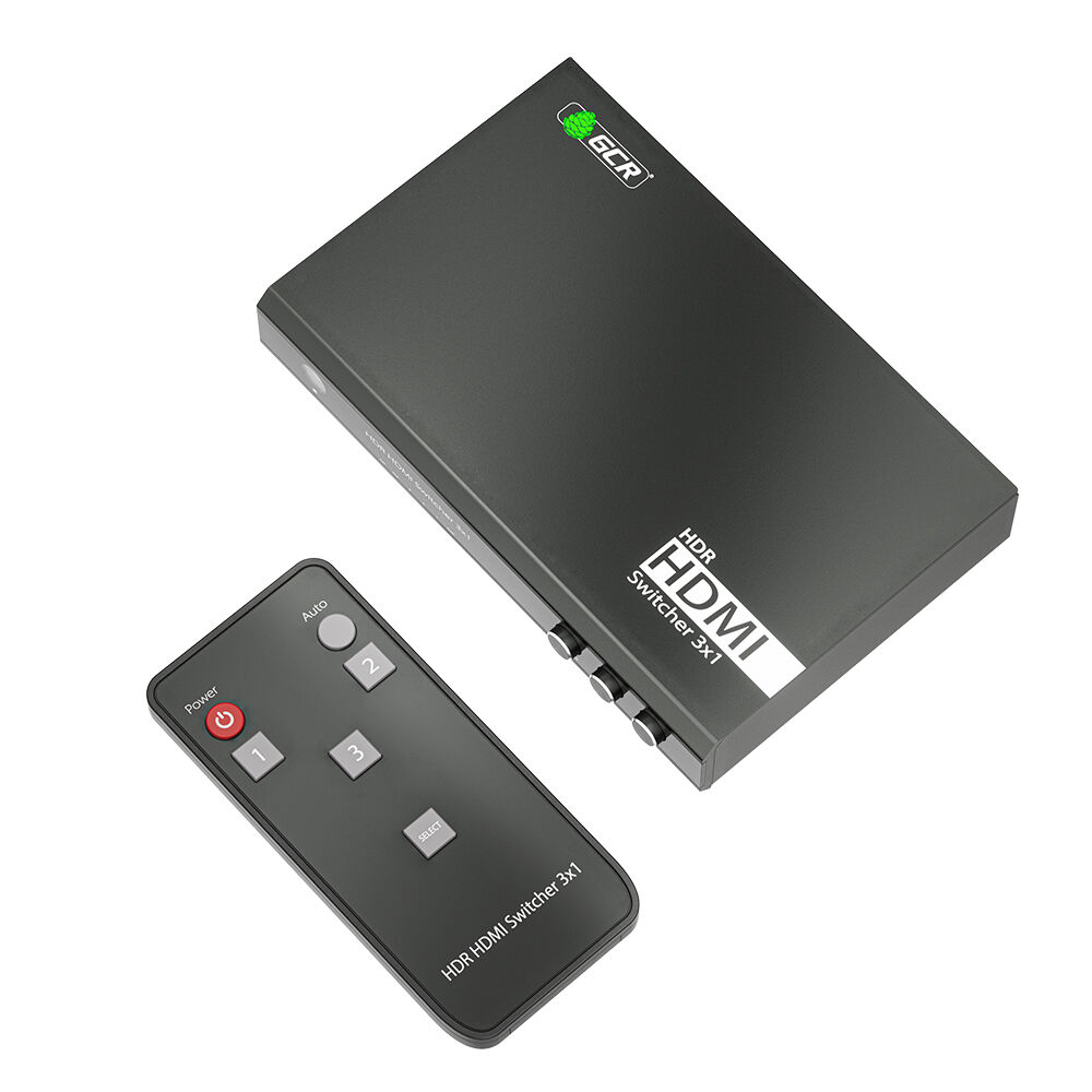Автоматический переключатель HDMI 2.0, три устройства к одному, для одновременного подключения домашнего кинотеатра, игр