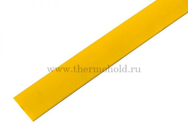 Термоусаживаемая трубка REXANT 22,0/11,0 мм, желтая, упаковка 10 шт. по 1 м