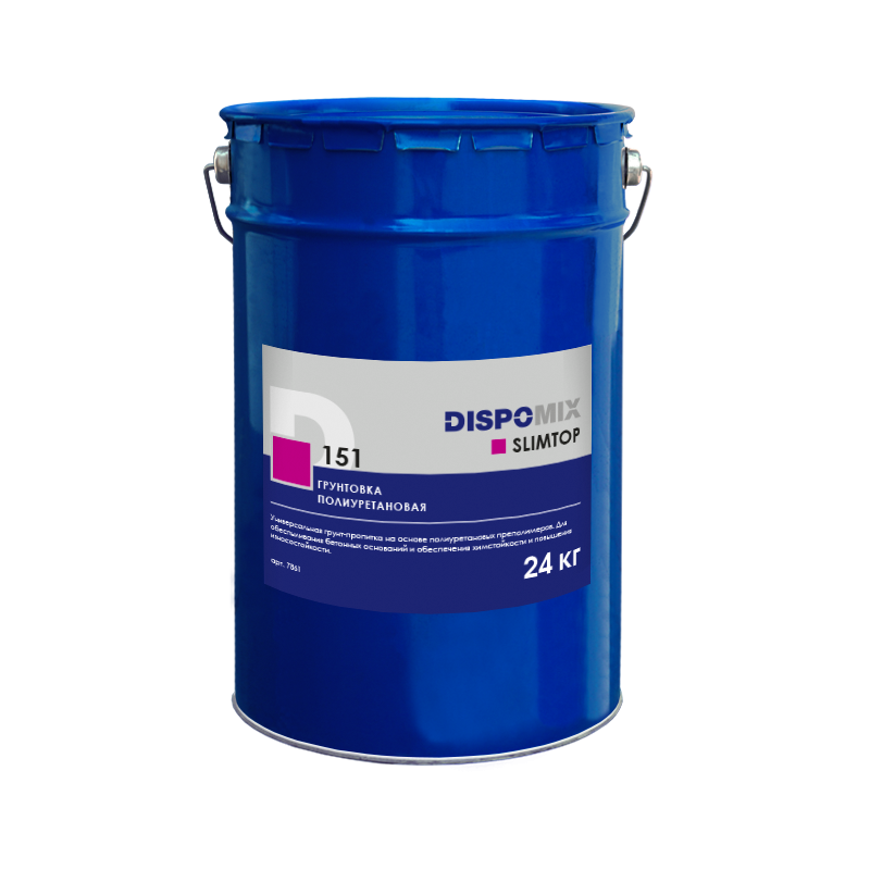 DISPOMIX Грунтовка полиуретановая Slimtop 151, 25 кг