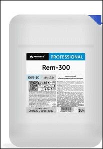 Низкопенный обезжиривающий концентрат Стандарт REM-300 pH 12 V, 1 л