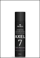 Средство против пятен краски и лака AXEL-7 Paint Remover pH н/п V, 0,3 (аэро) л