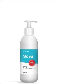 Антибактериальное мыло для рук Sova 0,5 л