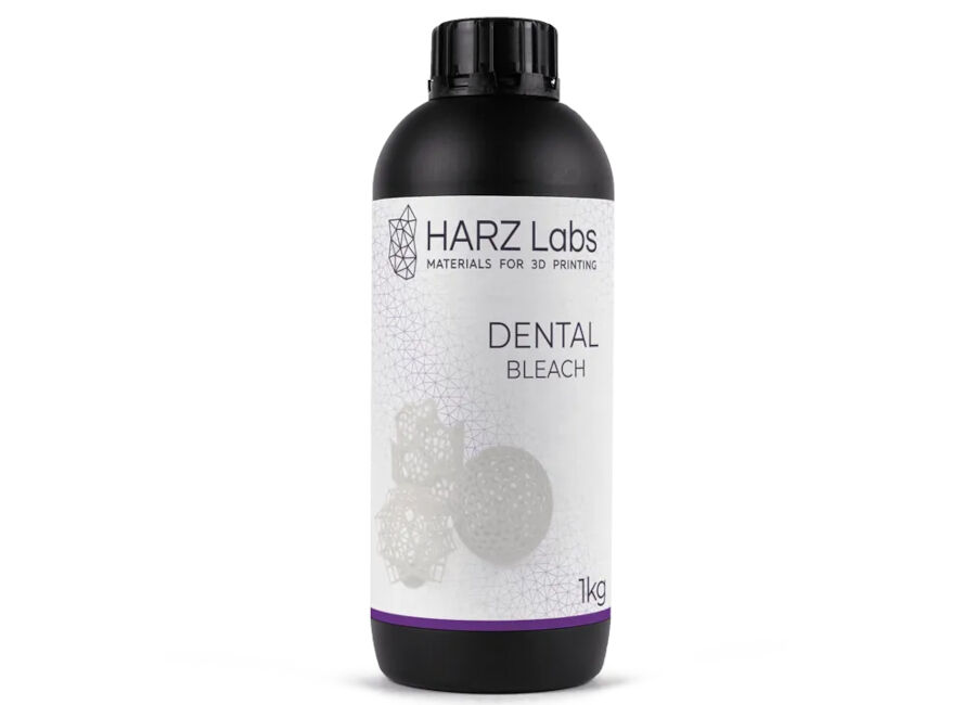 HARZ Фотополимер Labs Dental Bleach, бесцветный (1000 гр)