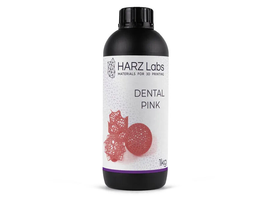 HARZ Фотополимер Labs Dental Pink, розовый (1000 гр)
