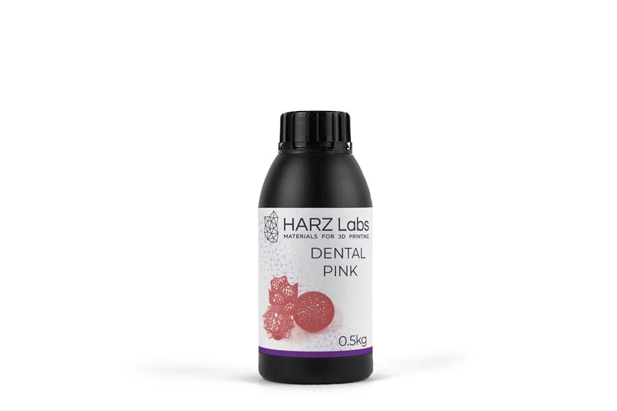 HARZ Фотополимер Labs Dental Pink, розовый (500 гр)