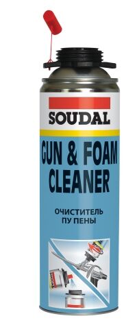 Очиститель Soudal для затвердевшей монтажной пены