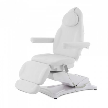 Косметологическое кресло с электроприводом ММКК-4 (КО-184DP-00), цвет белый