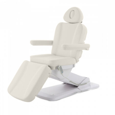 Косметологическое кресло с электроприводом ММКК-4 (КО-185DP-00), цвет кремовый