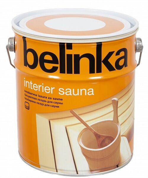 Лазурь для дерева Belinka Interier Sauna 0,75 л