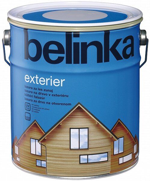 Покрытие для дерева BELINKA EXTERIER 0,75 л №72 санториново-синий