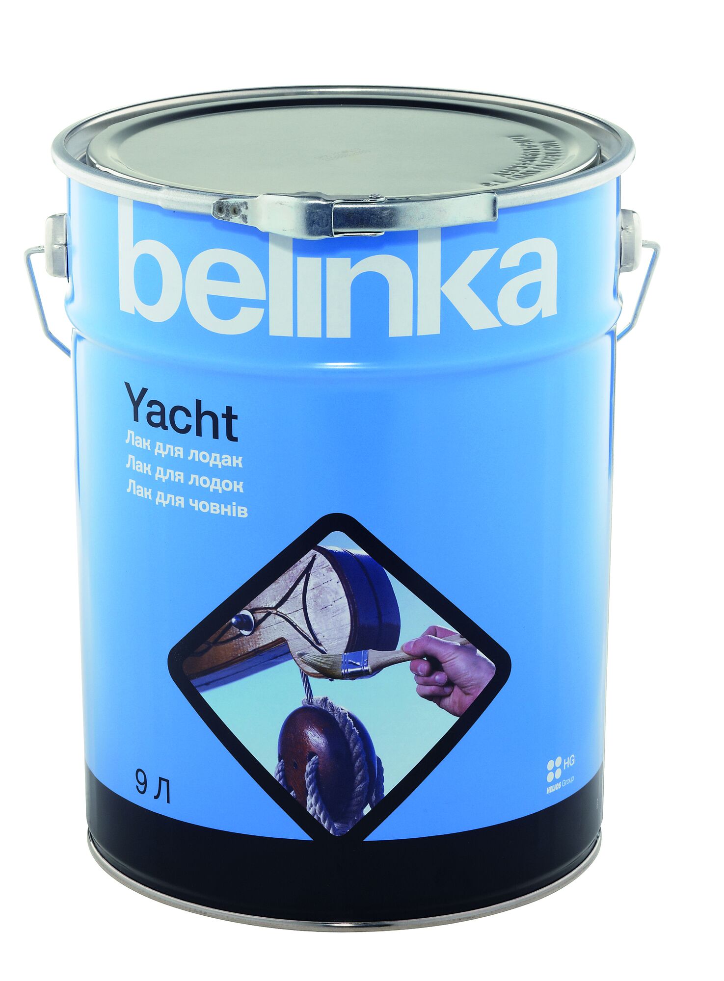 Лак лодочный Belinka Yacht 0,9 л, полуматовый