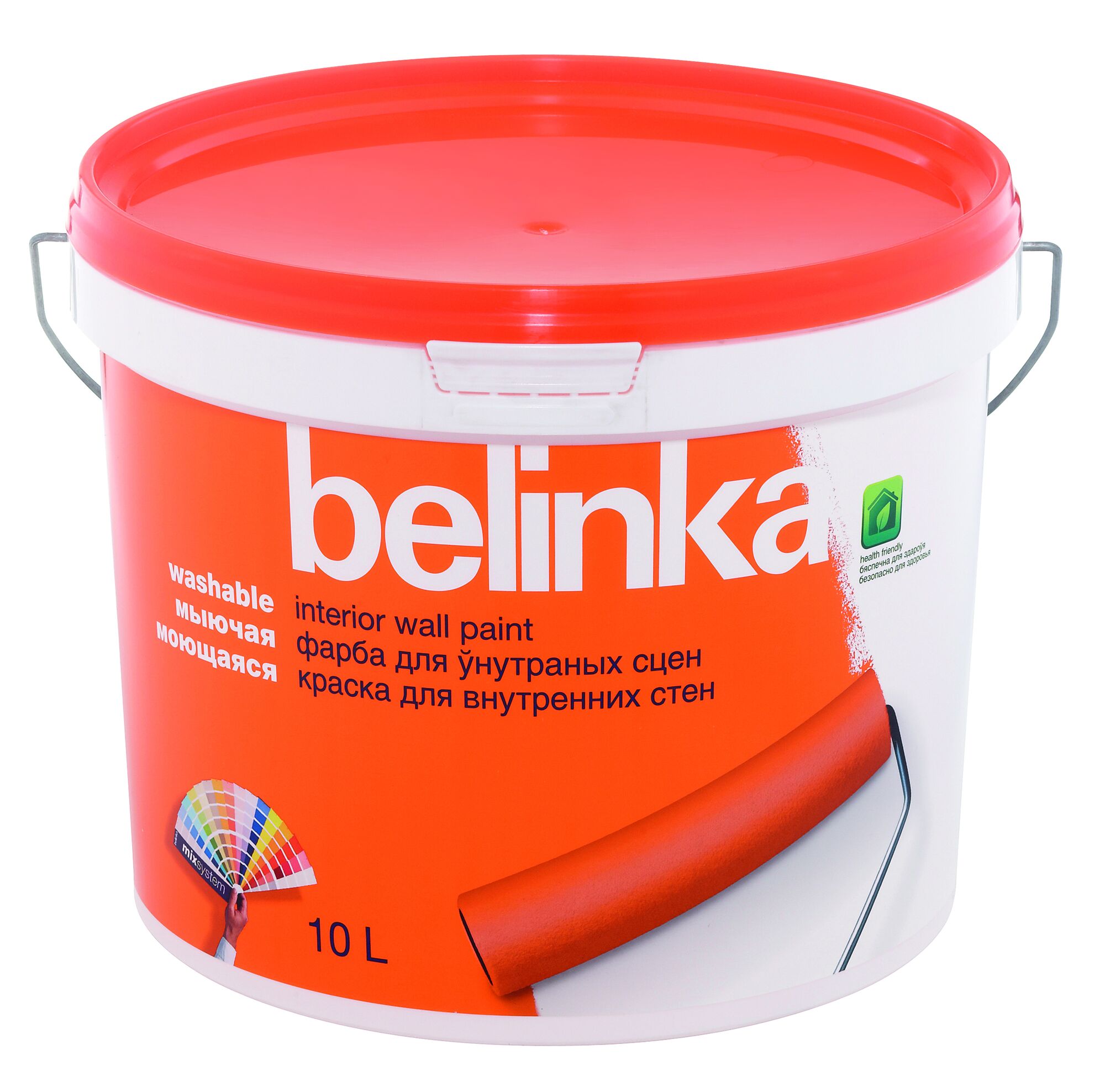 Краска моющаяся для внутренних стен Belinka ВД B1 2 л