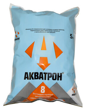 Гидроизоляционный материал Акватрон-8 5 кг